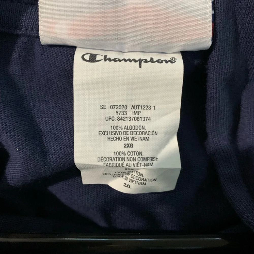 NOT FOR SALE Champion women’s jersey pullover hoodie - Picture 5 of 5